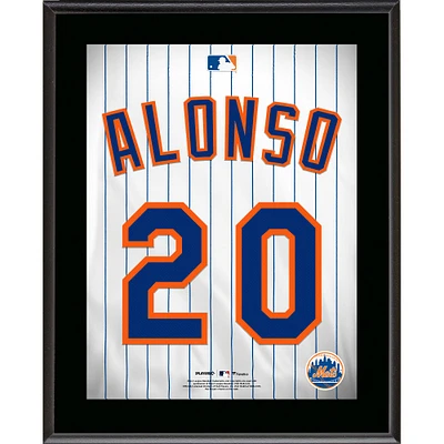Pete Alonso New York Mets 10.5" x 13" Jersey Number Sublimated Player Plaque