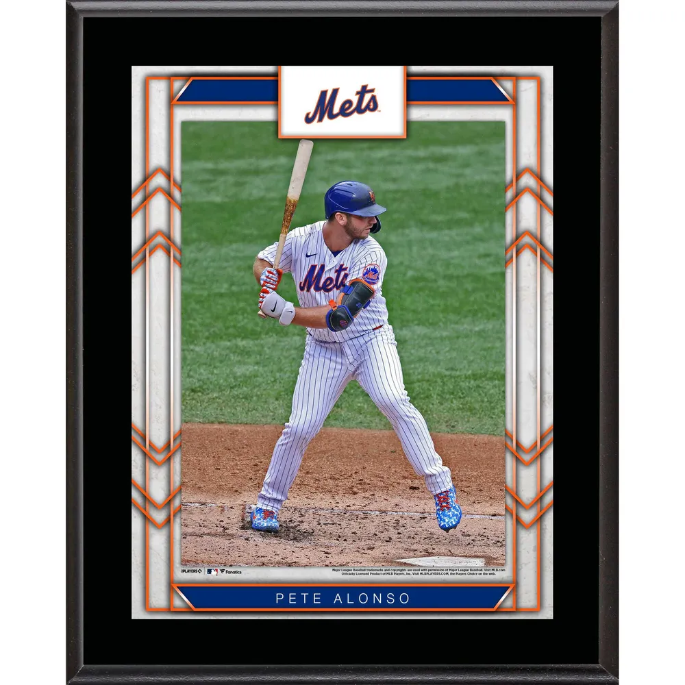 Lids Pete Alonso New York Mets Fanatics Authentic 10.5 x 13