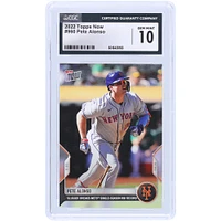 Pete Alonso New York Mets 2022 Topps Now Slugger Breaks Mets Single-Season RBI Record #960 CGC Authenticated 10 Card