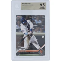 Pete Alonso New York Mets 2023 Topps Now 1st Mets Player with Four 35+ HR Seasons #682 BGS Authenticated 9.5 Card 