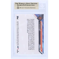 Pete Alonso New York Mets 2023 Topps Now Purple Vaults To 10th On Mets All-Time RBI List #713 #/25 BGS Authenticated 9.5 Card