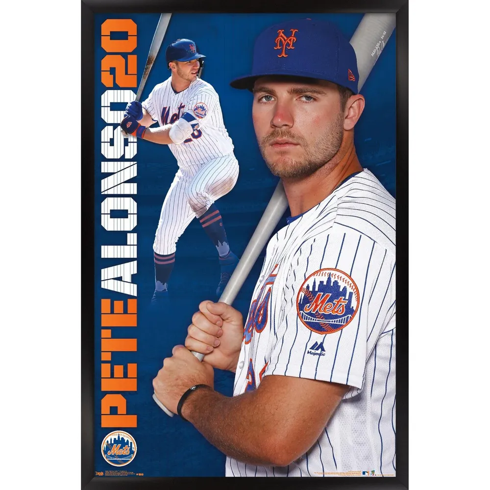 Highland Mint Pete Alonso New York Mets 13 x 13 Impact Jersey