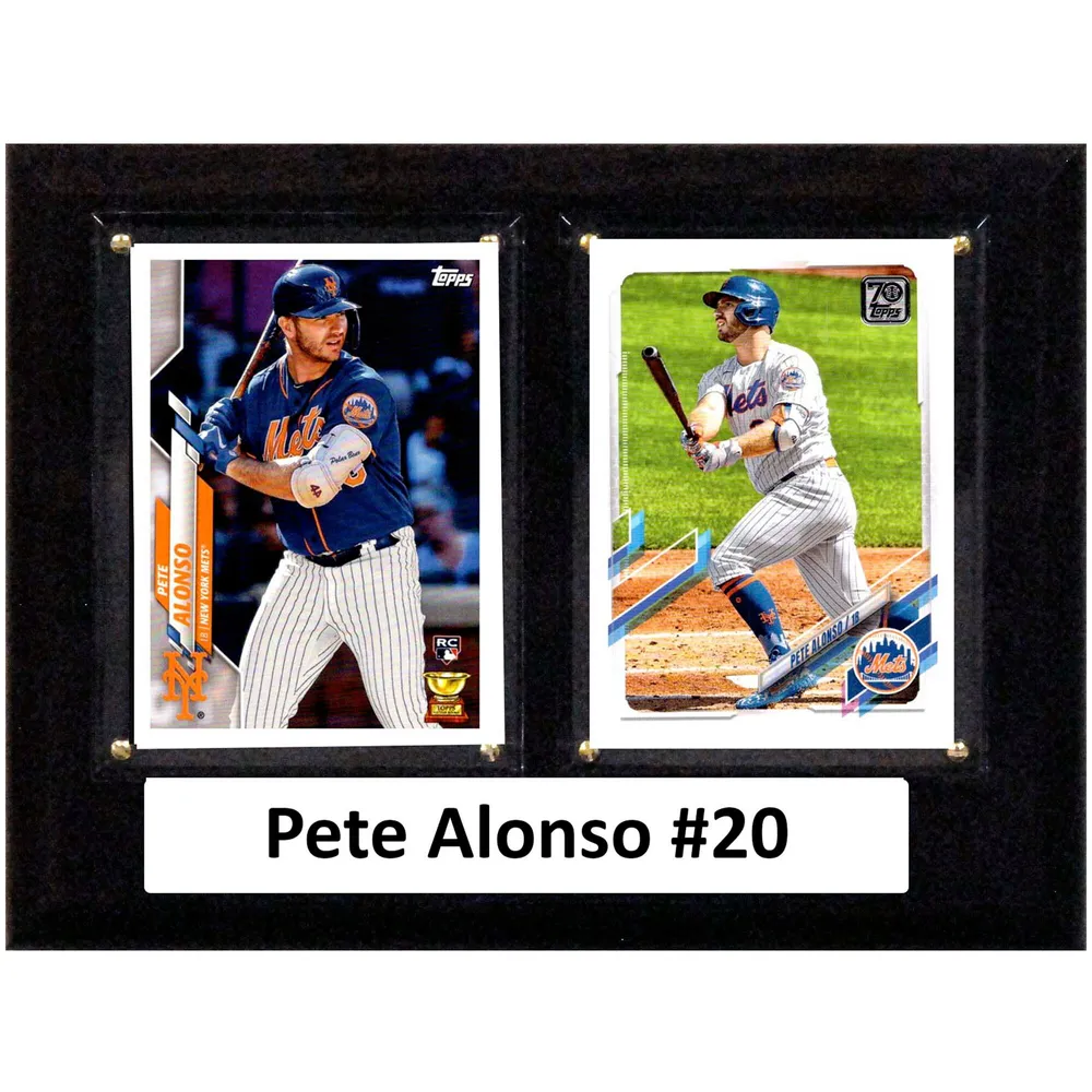 Pete Alonso New York Mets Deluxe Framed Autographed Nike