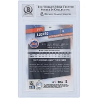 Pete Alonso New York Mets Autographed 2019 Topps Finest #44 Beckett Fanatics Witnessed Authenticated 9/10 Rookie Card