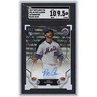 Pete Alonso New York Mets Autographed 2019 Topps High Tek Black #HTA-PA #34/50 SGC Authenticated 9.5/10 Rookie Card