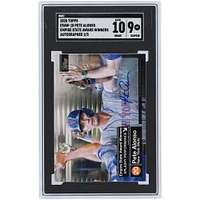 Pete Alonso New York Mets Autographed 2020 Topps Empire State Award Winner #ESAW-18 #2/5 SGC Authenticated 9/10 Card