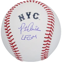 Pete Alonso New York Mets Autographed 2024 City Connect Logo Baseball with "LFGM!" Inscription