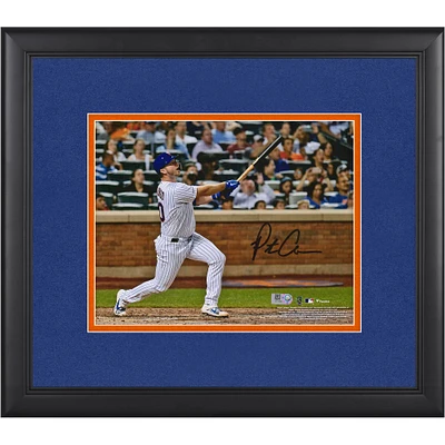 Pete Alonso New York Mets Autographed 8'' x 10'' MLB Rookie Record Home Run #53 Framed Photograph