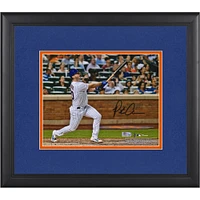 Pete Alonso New York Mets Autographed 8'' x 10'' MLB Rookie Record Home Run #53 Framed Photograph