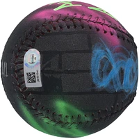 Pete Alonso New York Mets Autographed Baseball - Art by Stadium Custom Kicks - Limited Edition 1 of 1 - XP14005695