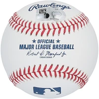 Pete Alonso New York Mets Autographed Baseball with Full Name Signature