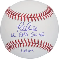 Pete Alonso New York Mets Autographed Baseball with Multiple Inscriptions - Limited Edition of 25