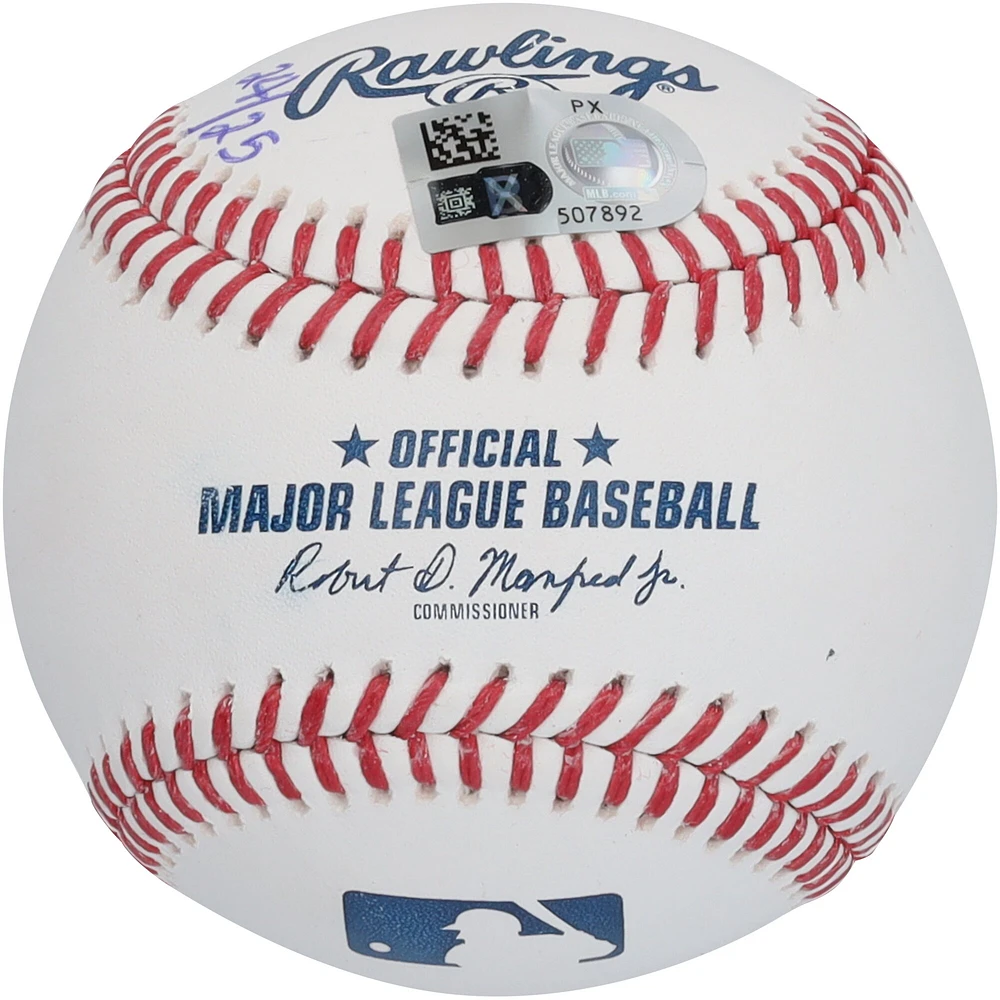 Pete Alonso New York Mets Autographed Baseball with Multiple Inscriptions - Limited Edition of 25