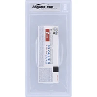 Pete Alonso New York Mets Autographed Beckett Fanatics Witnessed Authenticated 9/10 Ticket from April 6, 2019 with "1st HR at Home" Inscription - 2nd Career Home Run