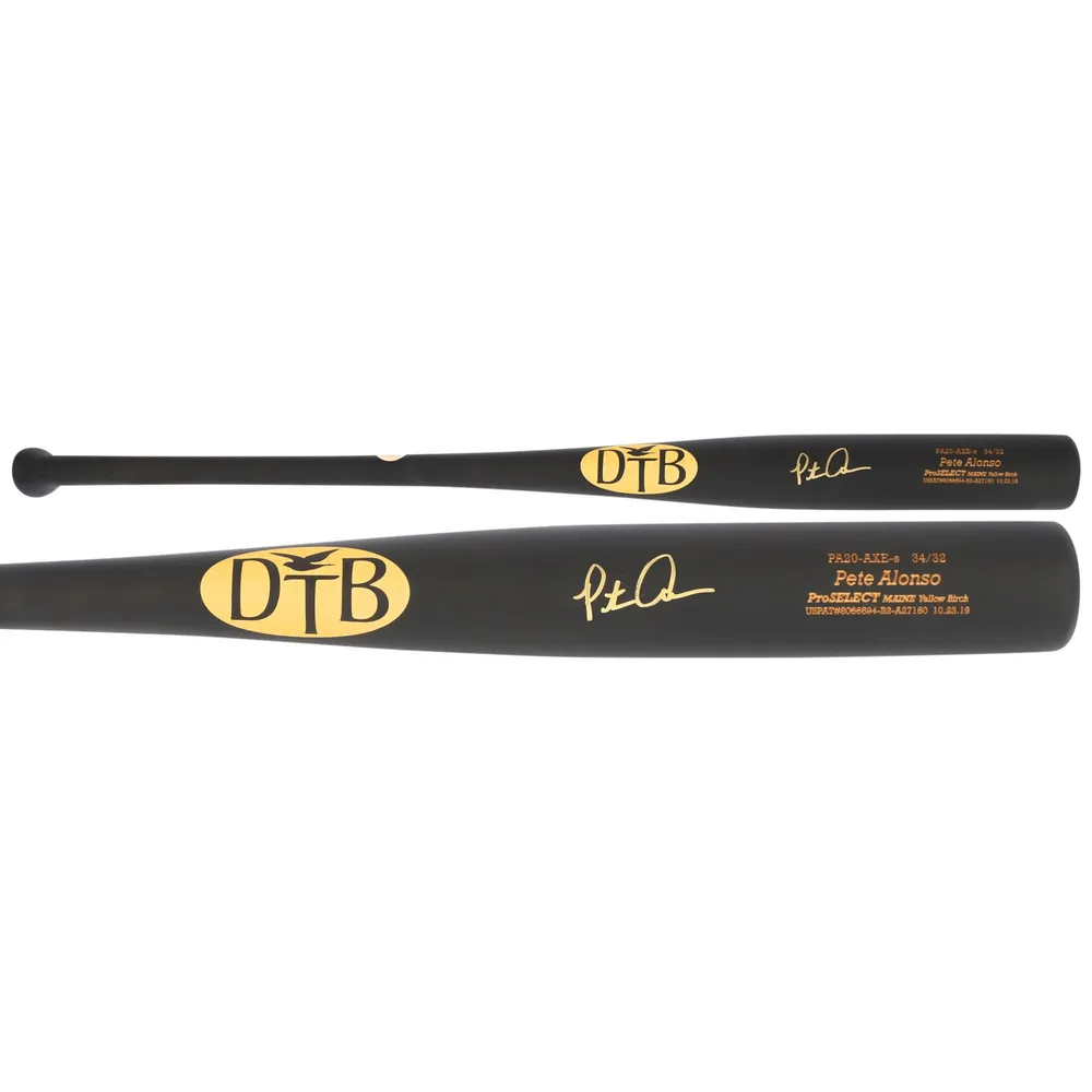 Lids Pete Alonso New York Mets Fanatics Authentic Autographed Dove Tail Axe  Game Model Bat