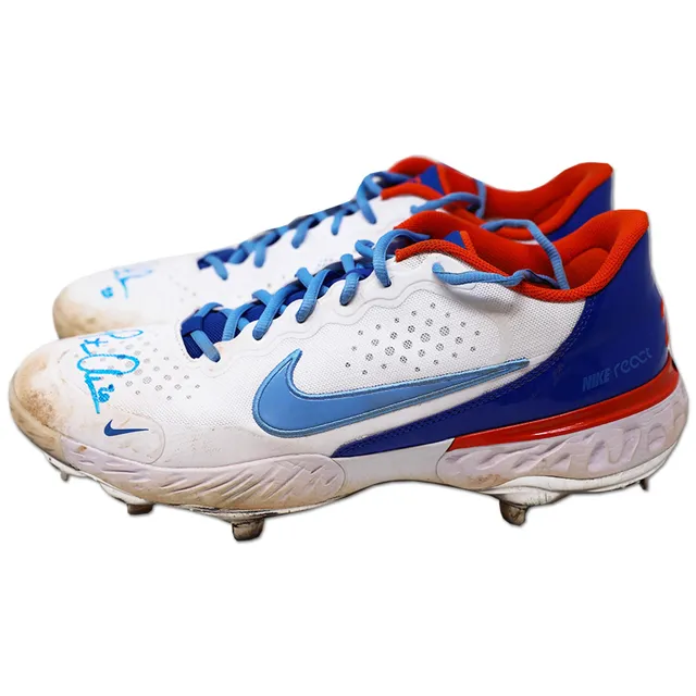 Pete Alonso New York Mets Autographed Fanatics Authentic Blue Nike