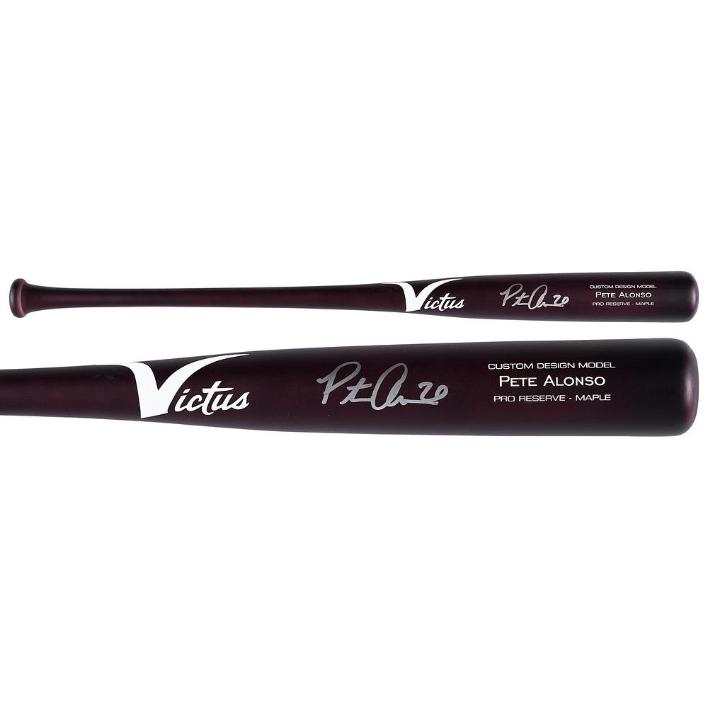 Pete Alonso New York Mets Autographed Victus Game Model Bat