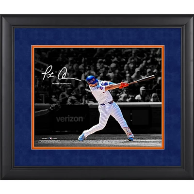 Pete Alonso New York Mets Facsimile Signature Framed 11" x 14" Spotlight Photograph