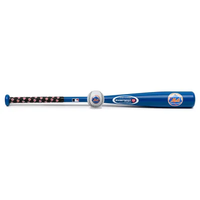 New York Mets SweetSpot Baseball Senior 32 Bat and Spaceball Combo