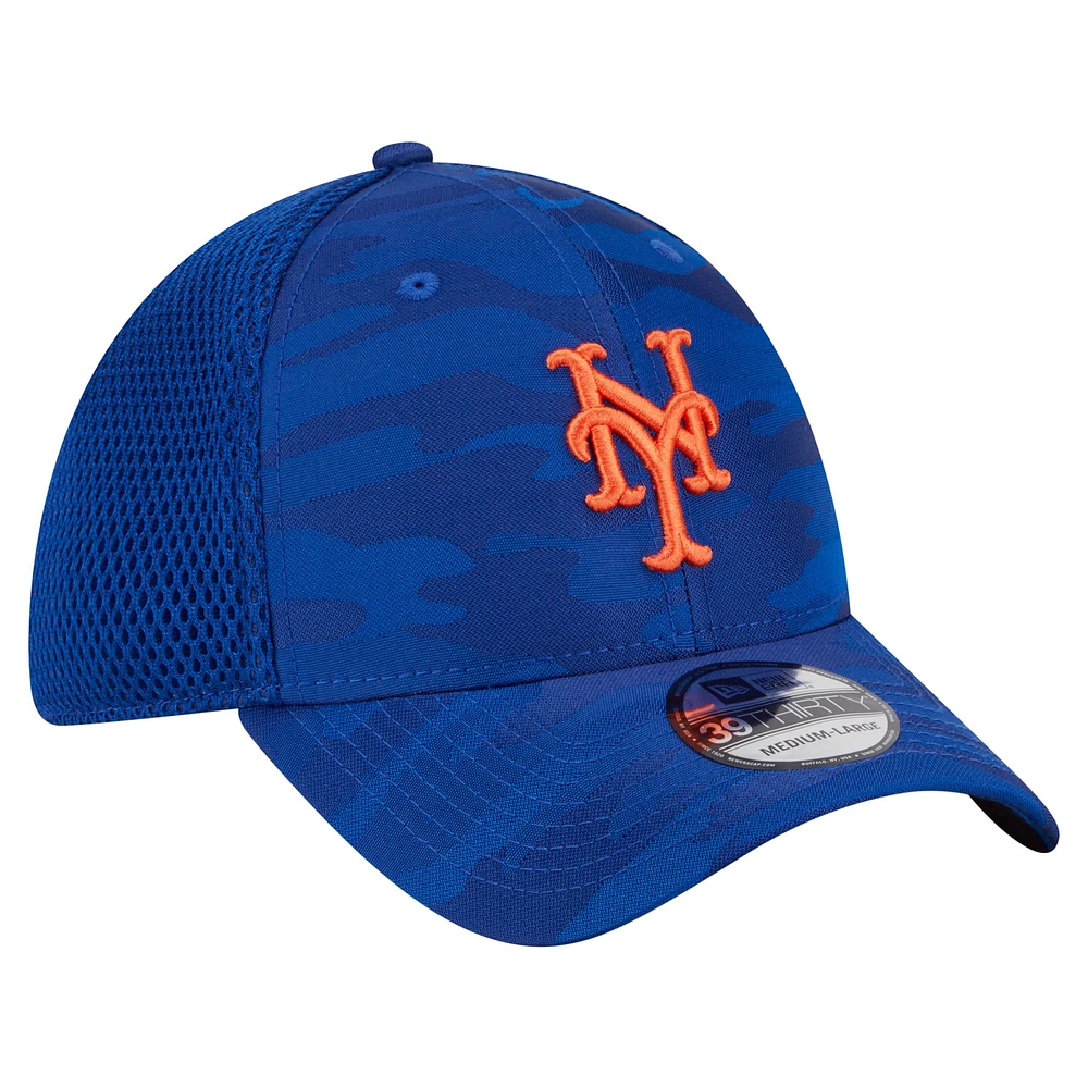 Toddler New Era Royal New York Mets Camo 39THIRTY Flex Hat