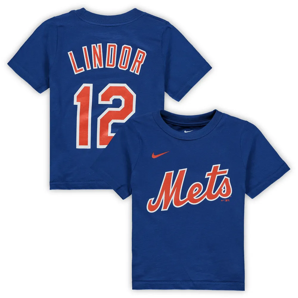 Lids Francisco Lindor New York Mets Nike Toddler Player Name