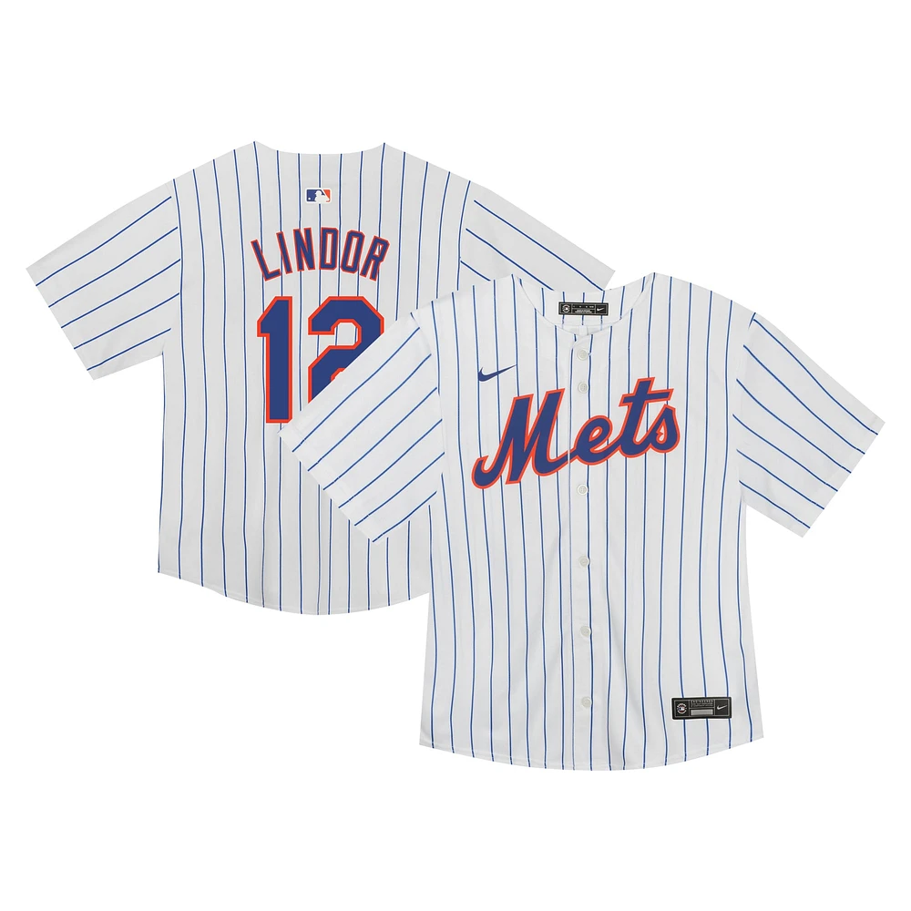 Toddler Nike Francisco Lindor White New York Mets  Game Jersey