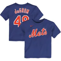 Toddler Nike Jacob deGrom Royal New York Mets Player Name & Number T-Shirt