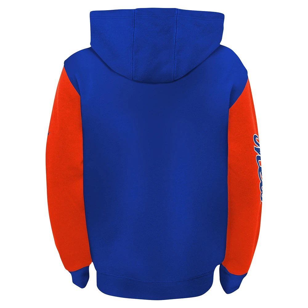 Toddler Royal New York Mets Postcard Full-Zip Hoodie