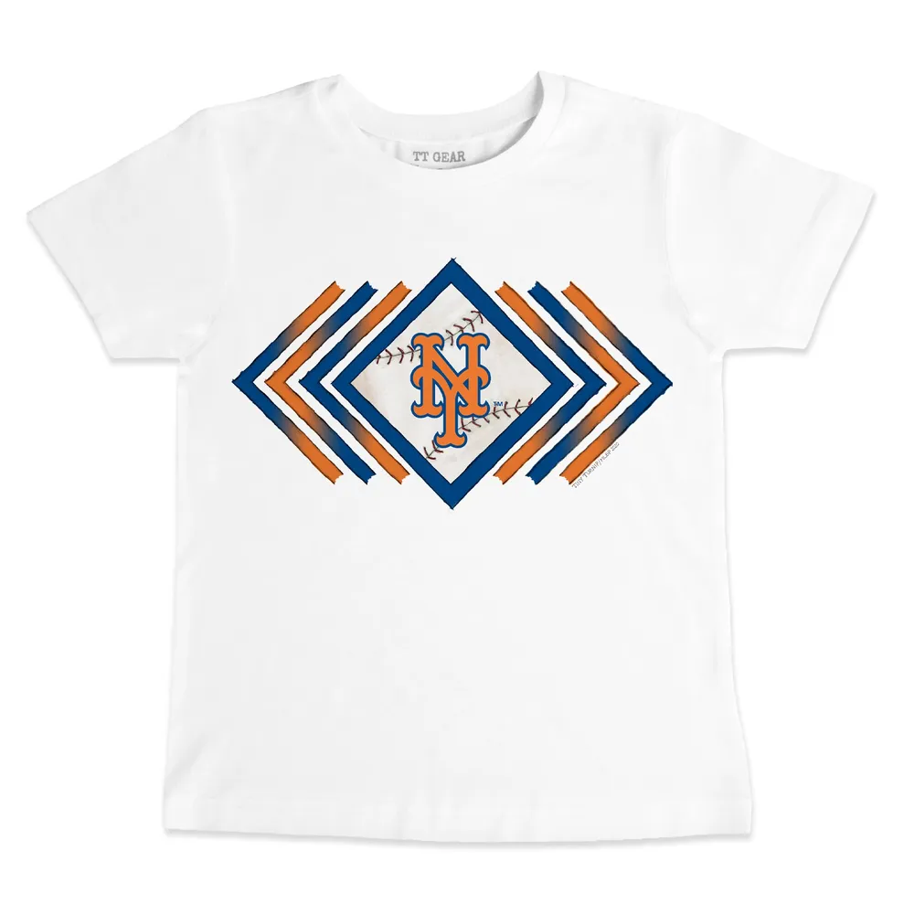 Lids New York Mets Tiny Turnip Infant Prism Arrows T-Shirt - White