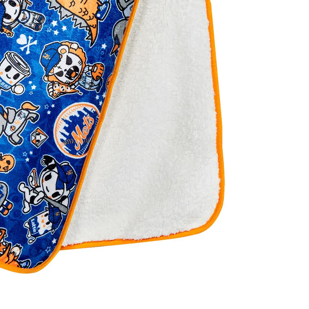 Tokidoki Couverture en peluche New York Mets 152,4 x 127 cm