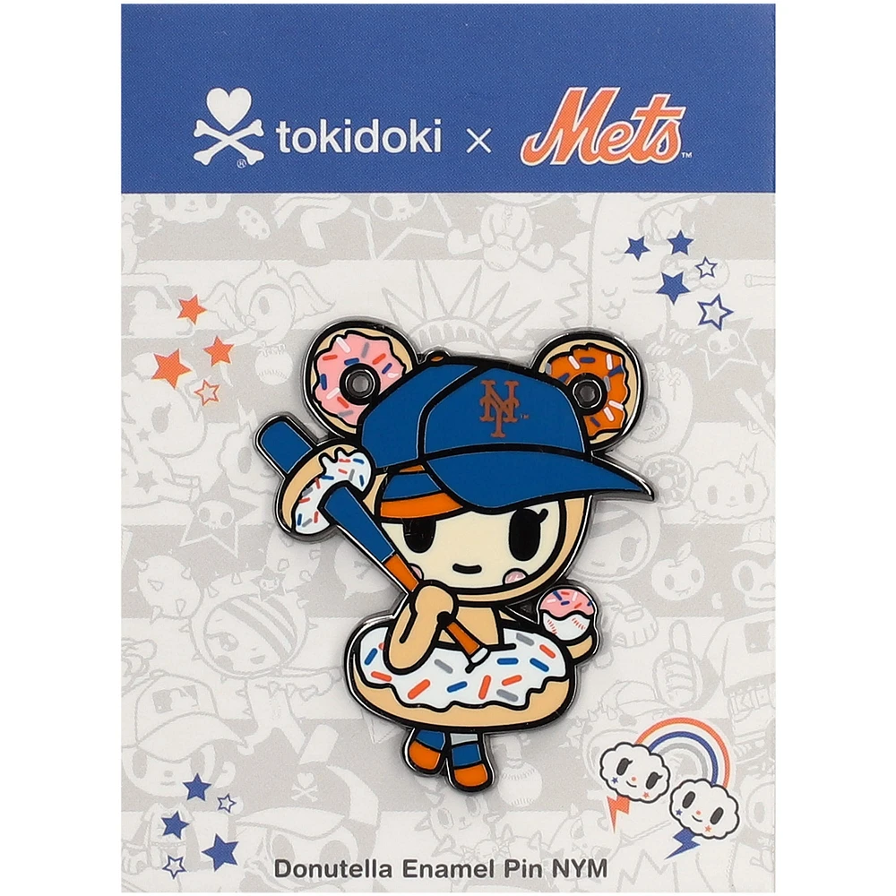 tokidoki New York Mets Donutella Émail Pin