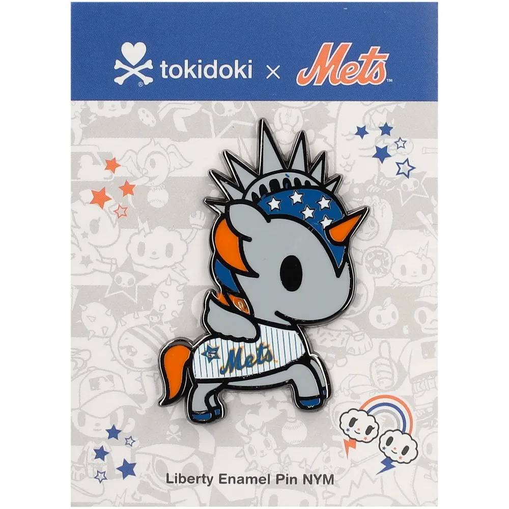 tokidoki New York Mets Unicorno Enamel Pin