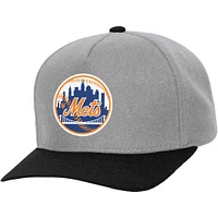 Casquette à pression Pro Crown des Mets MLB Mnc Basic Coop V100492, chapeau HP14806-NYMGREY #30