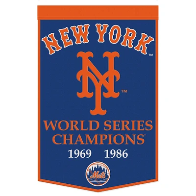 WinCraft New York Mets 24" x 38" Championship Banner