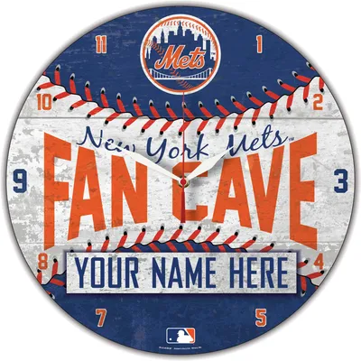 New York Mets WinCraft Personalized 14'' Round Wall Clock