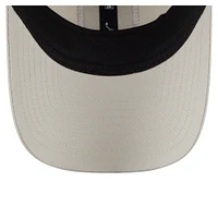 Women's New Era  Light Beige New York Mets Square Stitch 9TWENTY Adjustable Hat