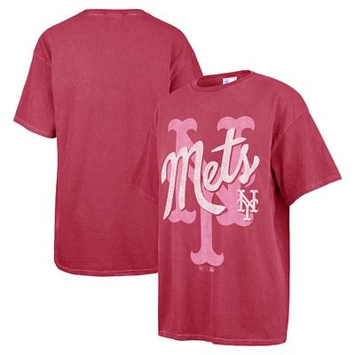 Women's '47 Pink New York Mets Dopamine Tradition T-Shirt