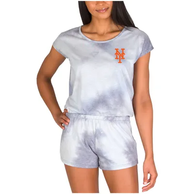 Women's Concepts Sport White Detroit Tigers Reel Pinstripe Knit Sleeveless Nightshirt Size: Medium