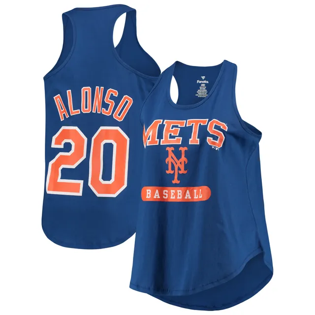 Pete Alonso New York Mets Fanatics Authentic Autographed Blue Nike Replica  Jersey