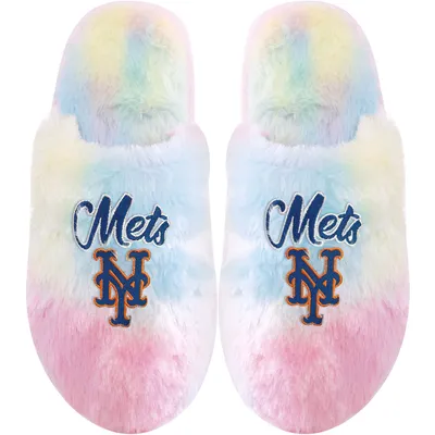 New York Mets FOCO Women's Rainbow Slippers