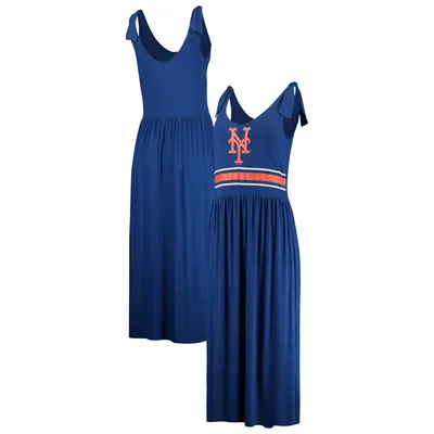 New York Mets G-III 4Her by Carl Banks Women's Game Over Maxi Dress - Royal