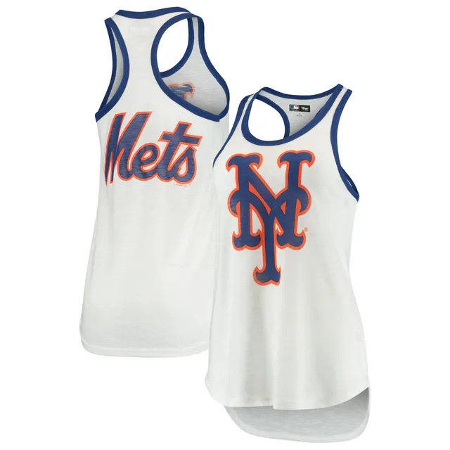 Lids New York Yankees G-III 4Her by Carl Banks Women's Tater Racerback Tank  Top - White