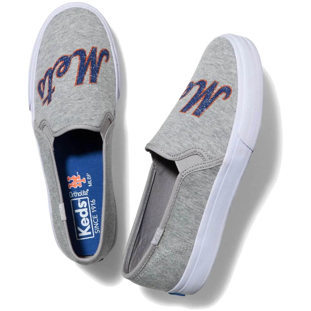 Women's Keds New York Mets Double Decker Slip-On Sneakers