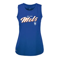 Women's Levelwear Royal New York Mets Accolade Macy Prospect Tank Top