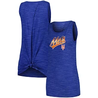 Women's New Era Royal York Mets Space-Dye Active Tank Top