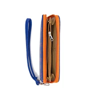 Women's New York Mets Zip-Around Wristlet Wallet