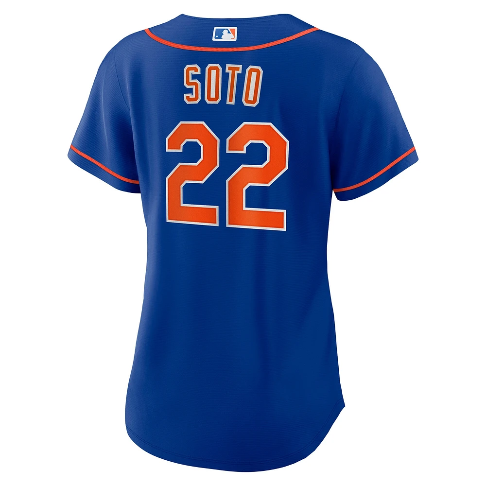 Women's Nike Juan Soto Royal New York Mets Alternate Replica Baseball Jersey