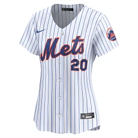 Women's Nike Pete Alonso White New York Mets Home Limited Jersey