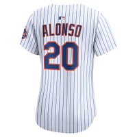 Women's Nike Pete Alonso White New York Mets Home Limited Jersey