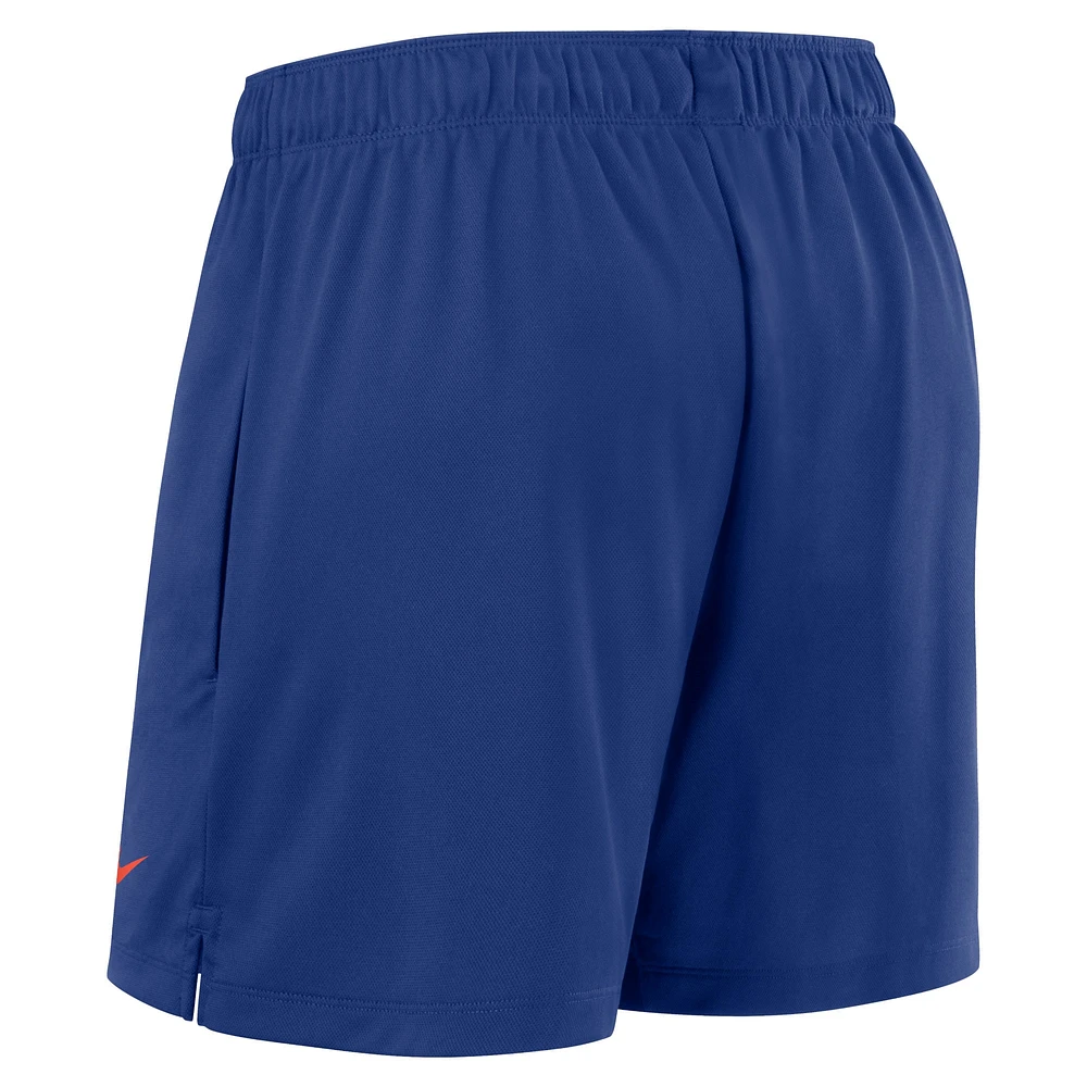 Women's Nike Royal New York Mets Authentic Collection Knit Shorts